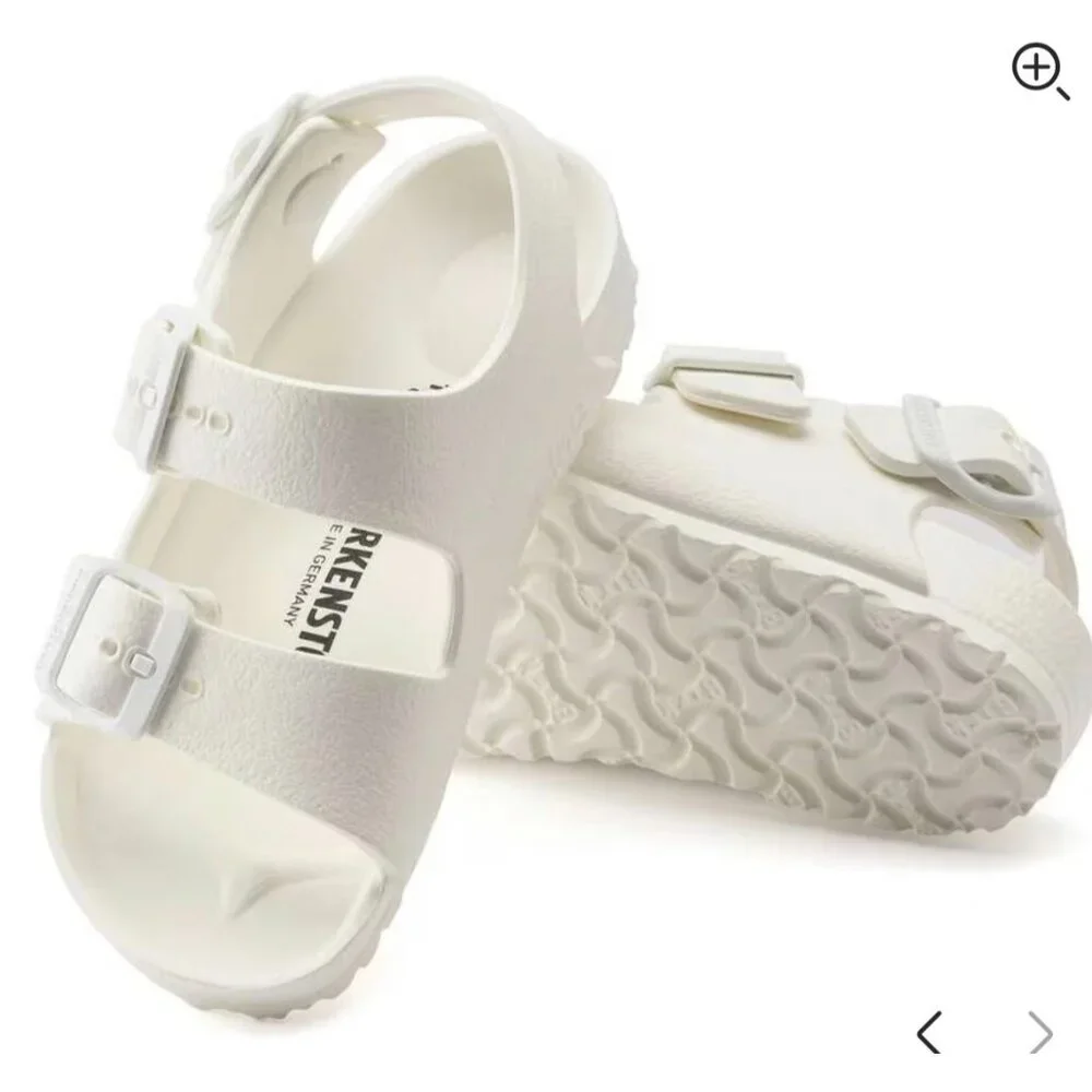 Birkenstock Milano EVA Kids Sandals White EU 27 US 9-9.5 Waterproof Lightweight - Picture 3 of 16